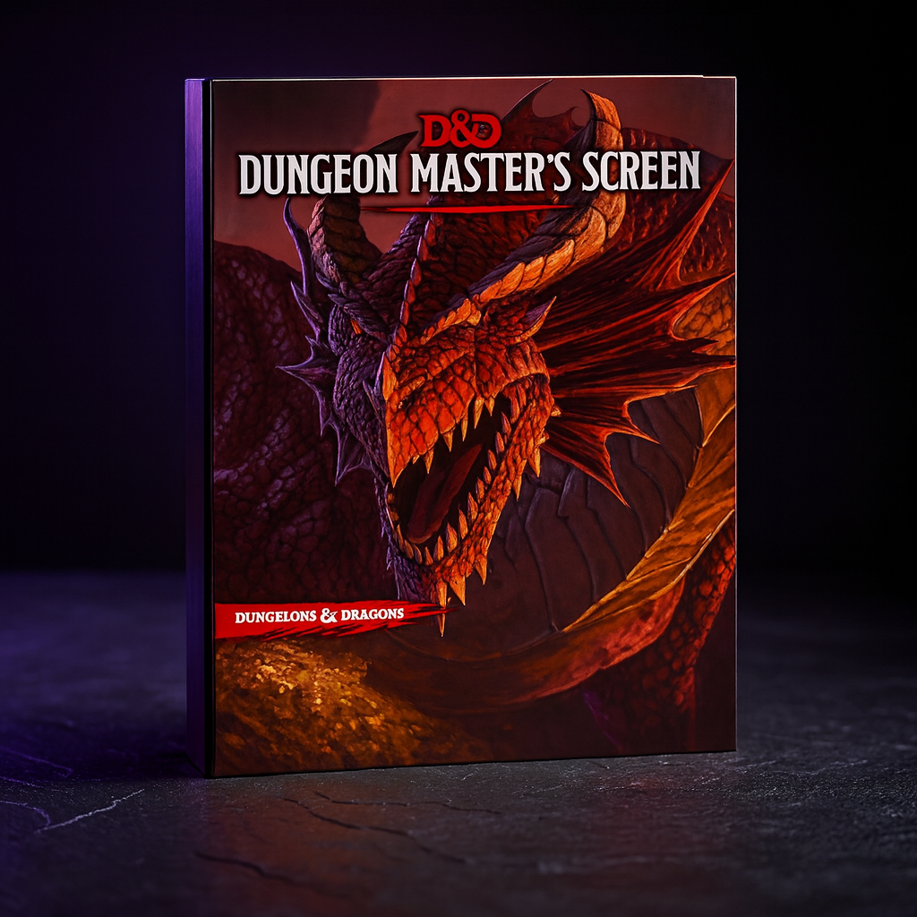 Official D&D Dungeon Master Screen Reference for Beginners