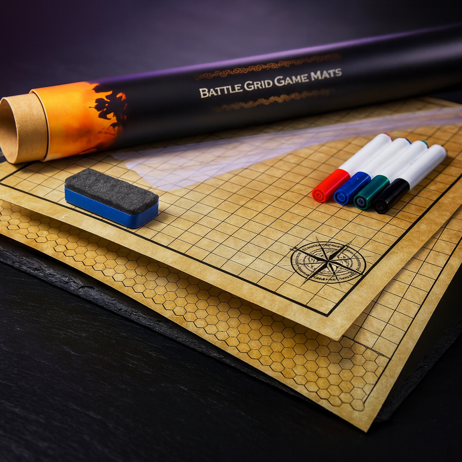 Large Reusable Dry Erase Battle Map 36x48 for D&D