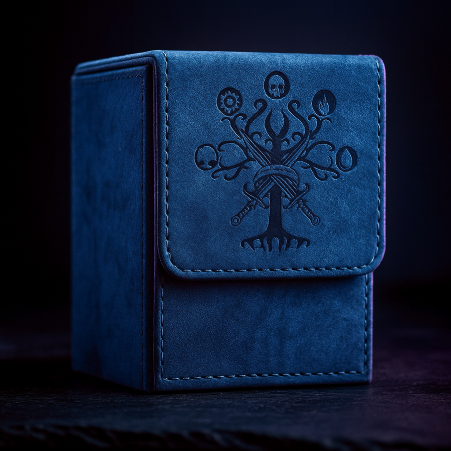 PU Leather Deck Box for MTG Commander Trading Cards