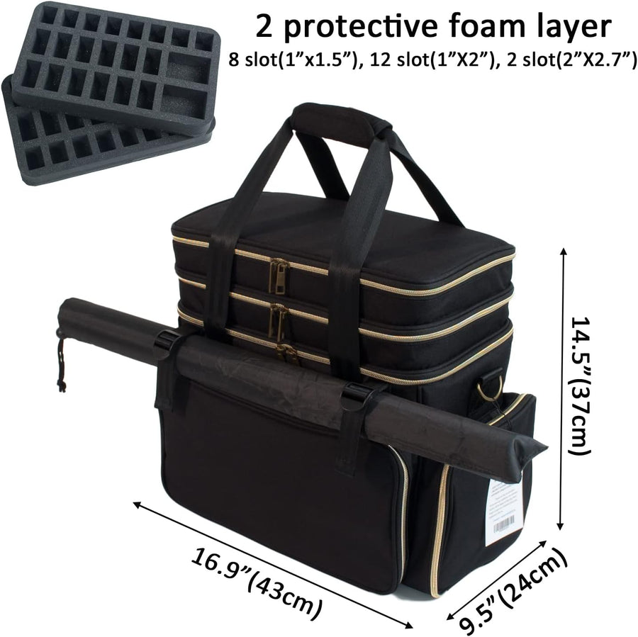 RPG Travel Bag with 44 Slot Miniature Carrying Case