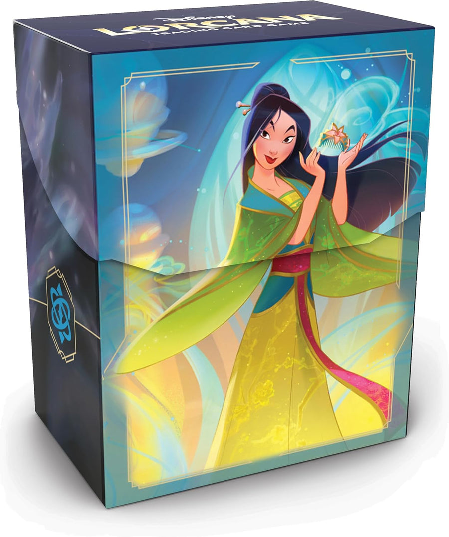 Lorcana Deck Box, Mulan Considerate Diplomat, 80 Cards