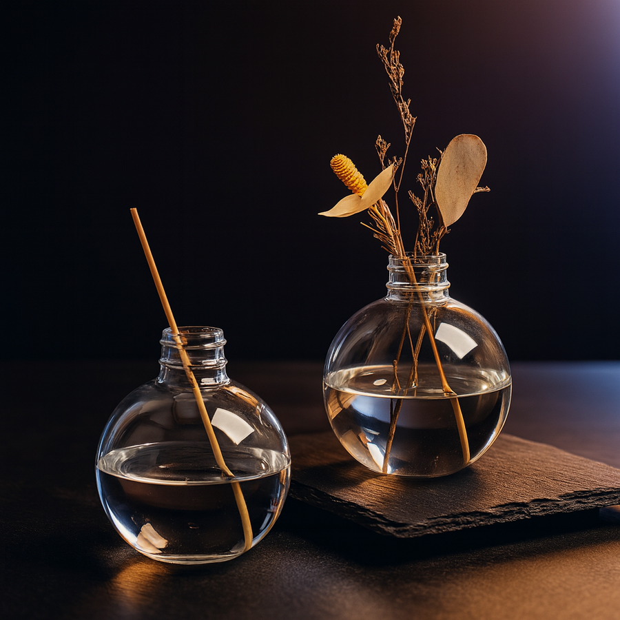 Fantasy Potion Bottles, 9 Sets 8 oz Spherical Plastic with Funnels