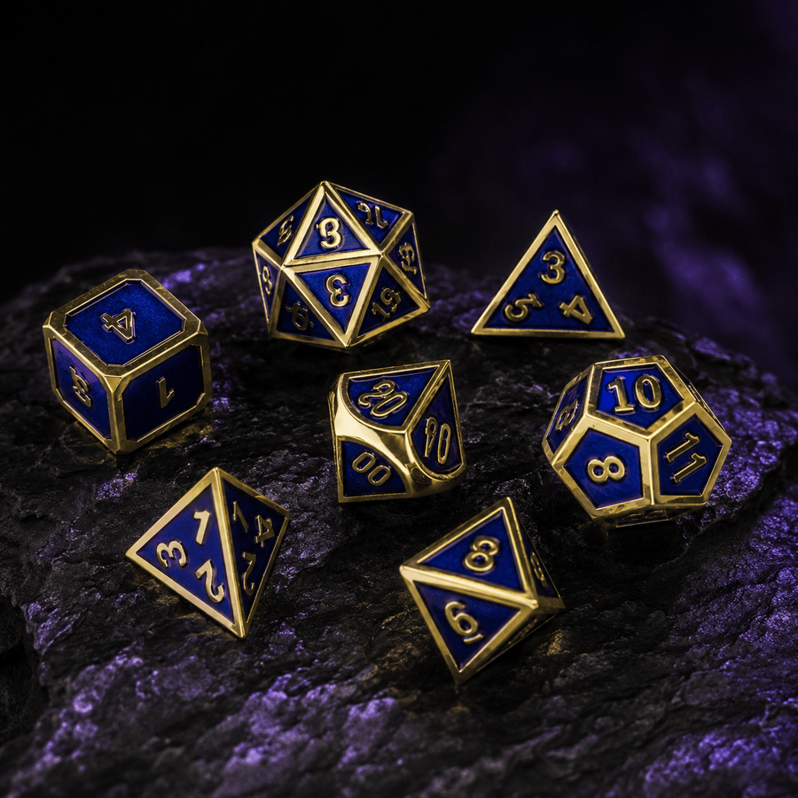 Vanguard Metal Dice Set, DnD dice