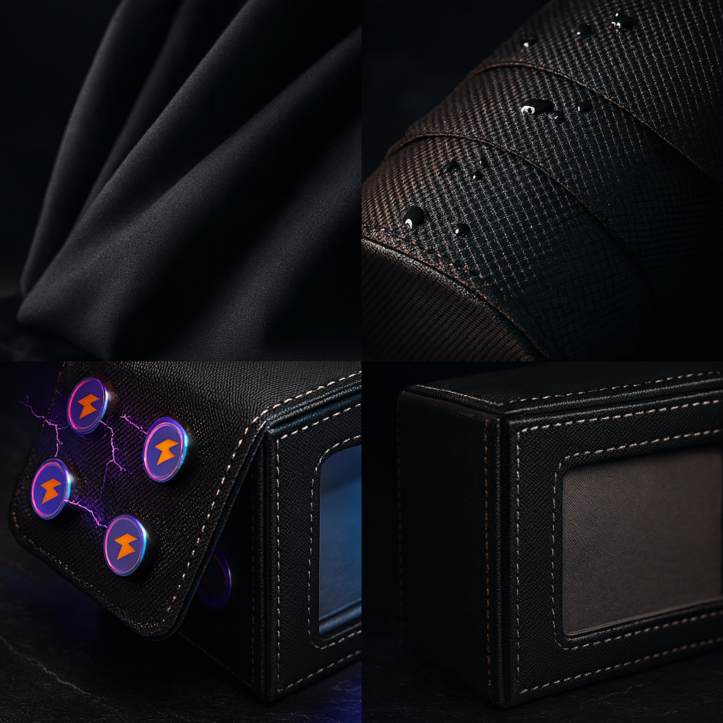 Magnetic MTG Commander Deck Box for 100 Sleeved Cards