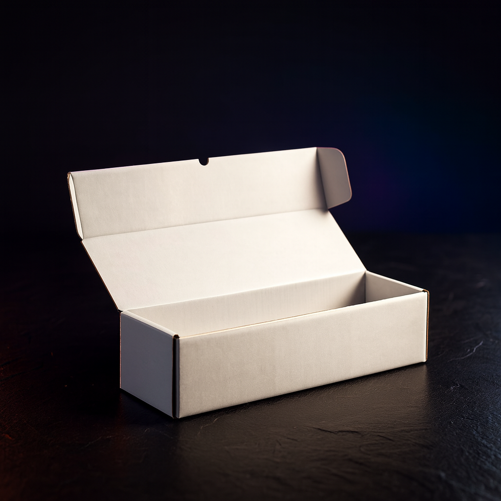 Card Storage Box 10-Pack, 1,000 Count Heavy Duty Cardboard