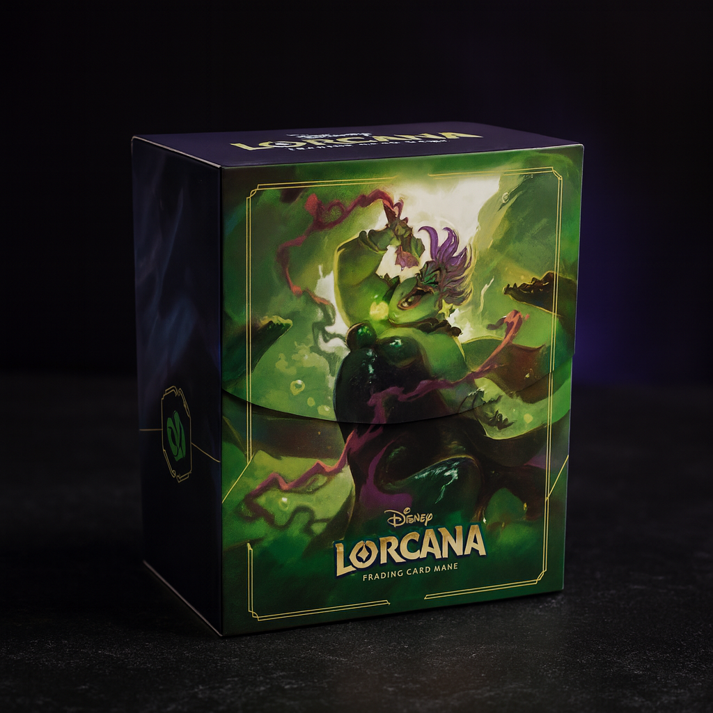 Lorcana Deck Box, Ursula Deceiver of All, Holds 80 Cards