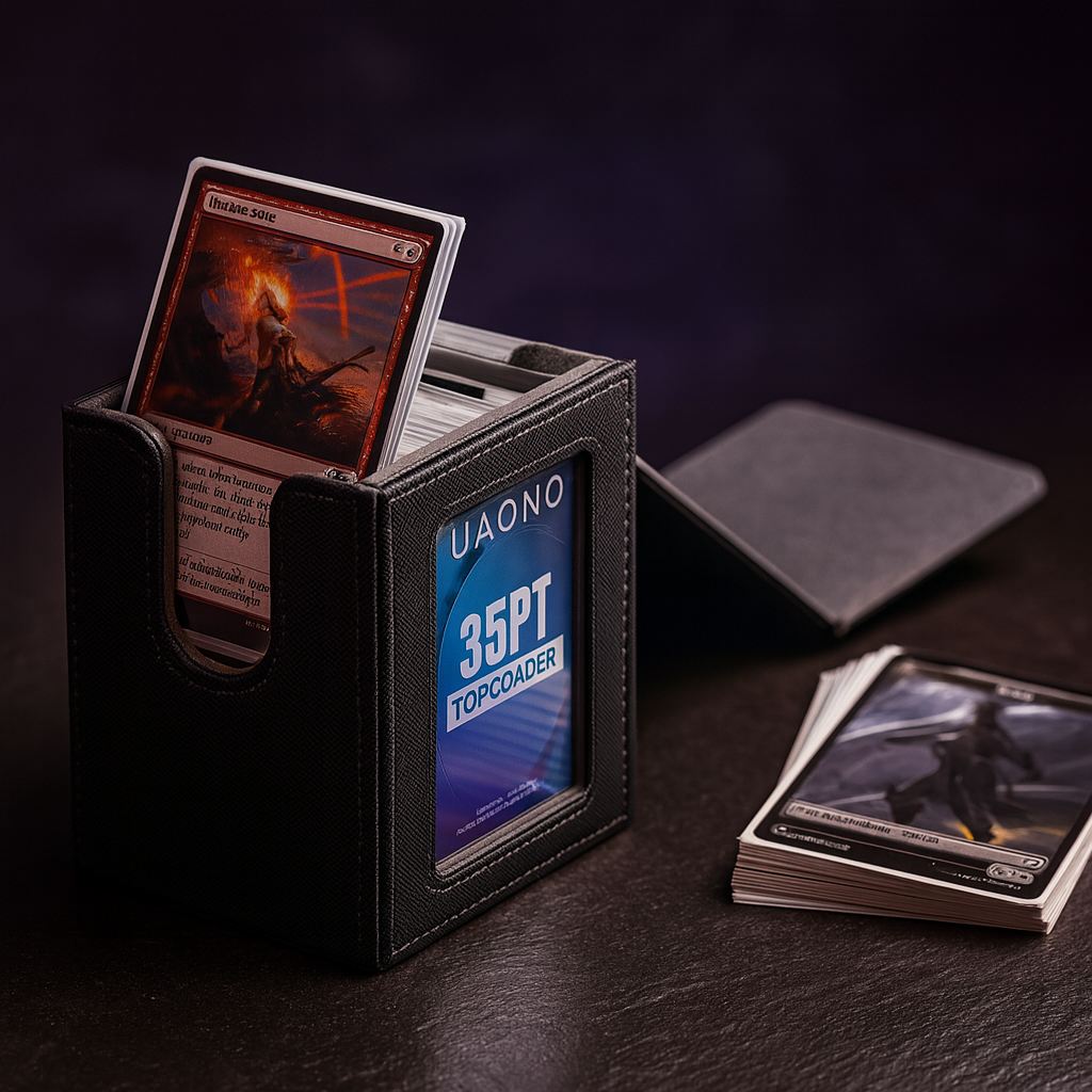 Magnetic MTG Commander Deck Box for 100 Sleeved Cards