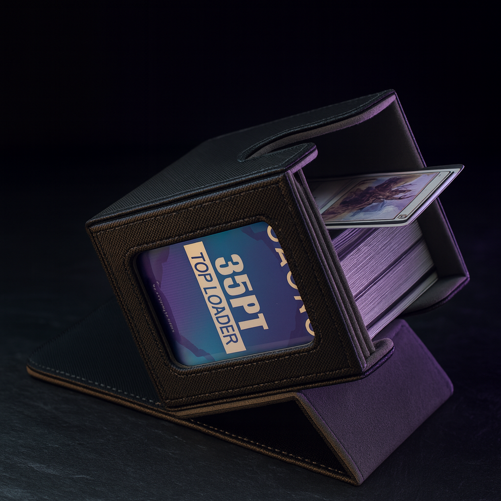Magnetic MTG Commander Deck Box for 100 Sleeved Cards