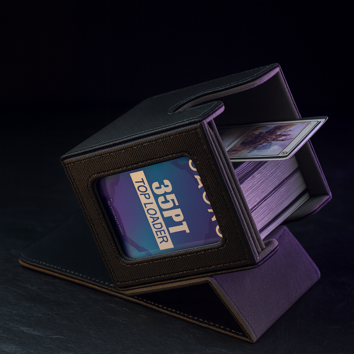 Magnetic MTG Commander Deck Box for 100 Sleeved Cards