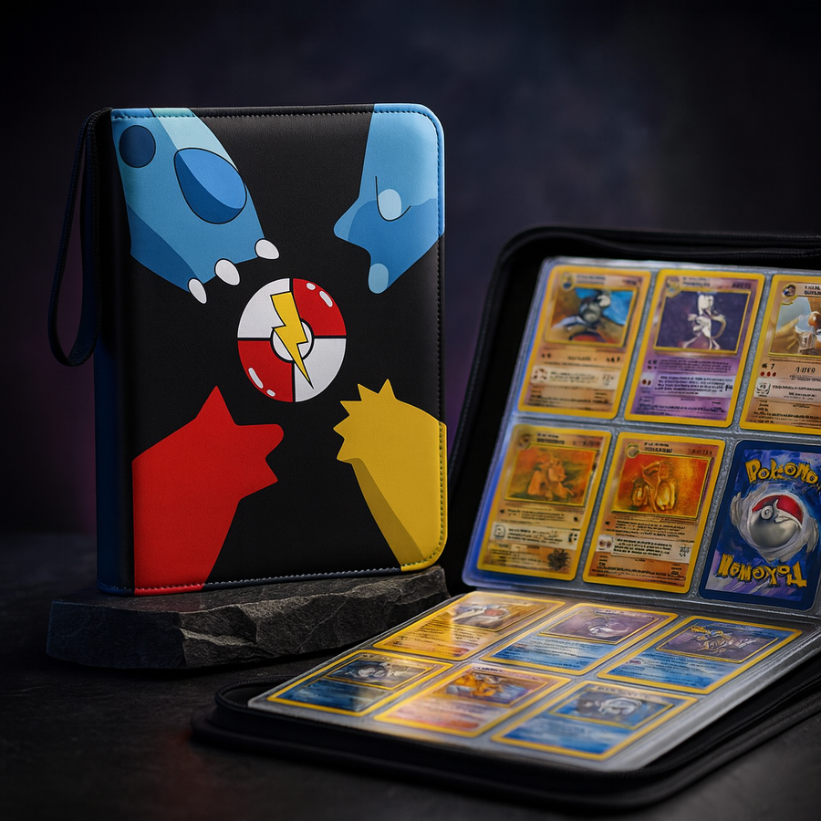 KS SHOP 1080-Pocket Pokemon Card Binder, Zip Album