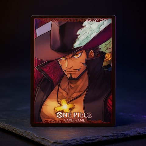 Fundas para Cartas One Piece Vol.13 Dracule Mihawk de Bandai (70u)