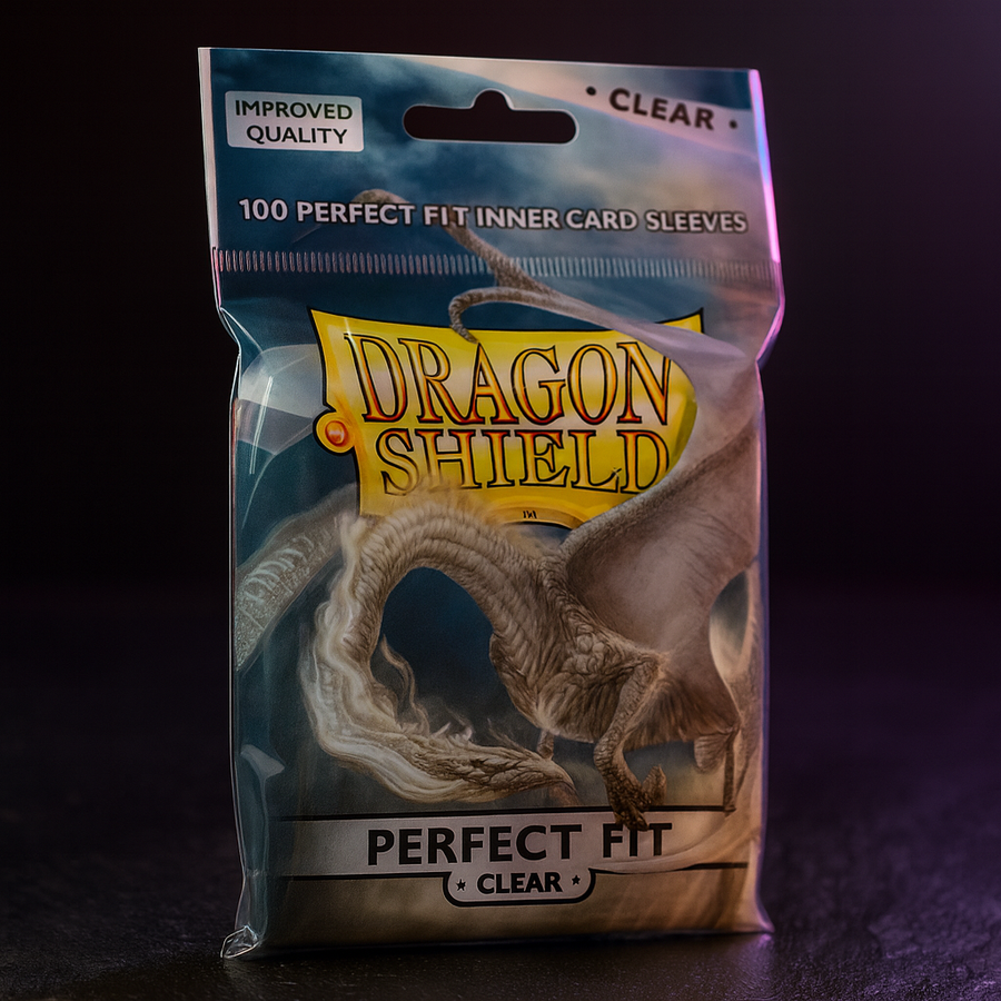 Dragon Shield Sealable Inner Clear 100ct Card Sleeves