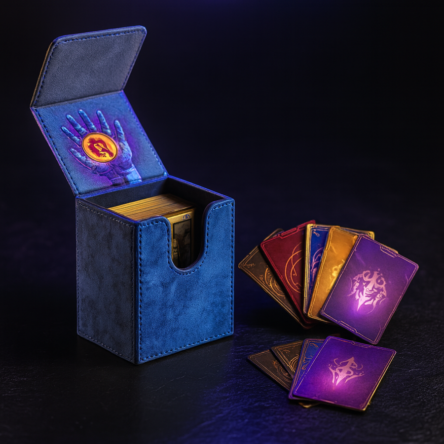 PU Leather Deck Box for MTG Commander Trading Cards
