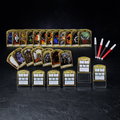 Acrylic Initiative Tracker with Character Tent Cards for D&D