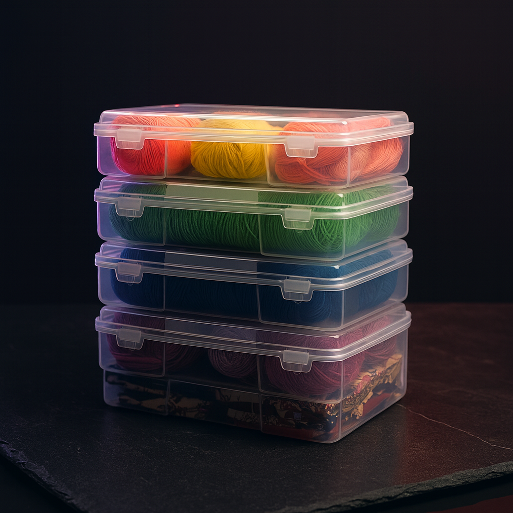 Board Game Storage Containers 6-Pack, Fits 8.5x11 Papers