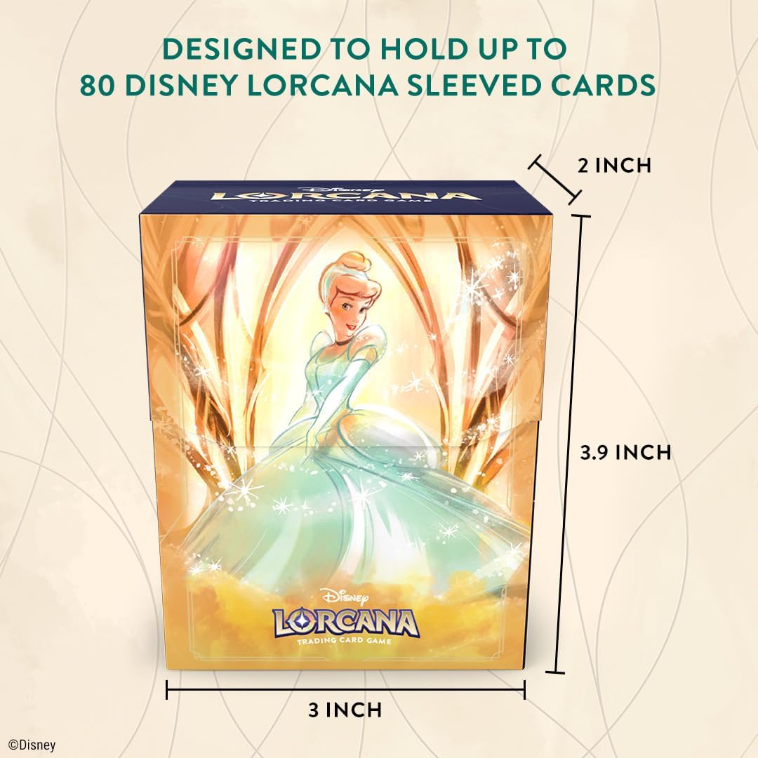 Lorcana Deck Box, Cinderella Ballroom Sensation, 80 Cards