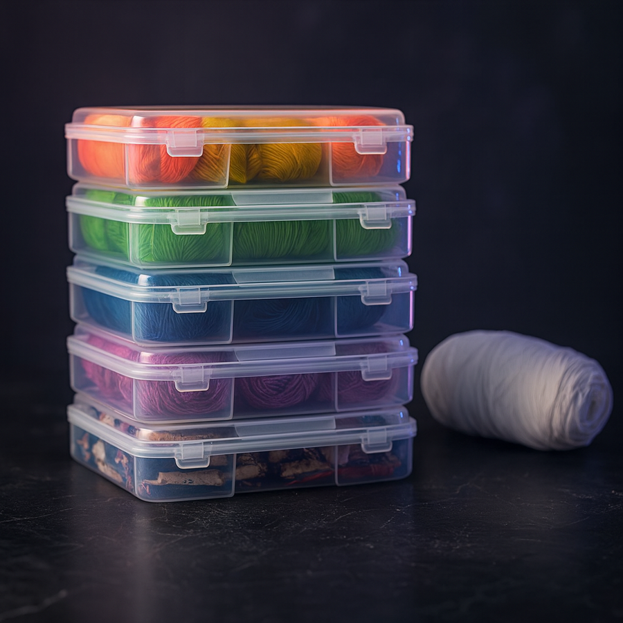 Board Game Storage Containers 2-Pack, Thick Clear, 8.5x11