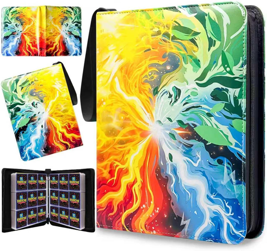 TCG-Storm Pokemon Card Binder, 900 Cards, Waterproof