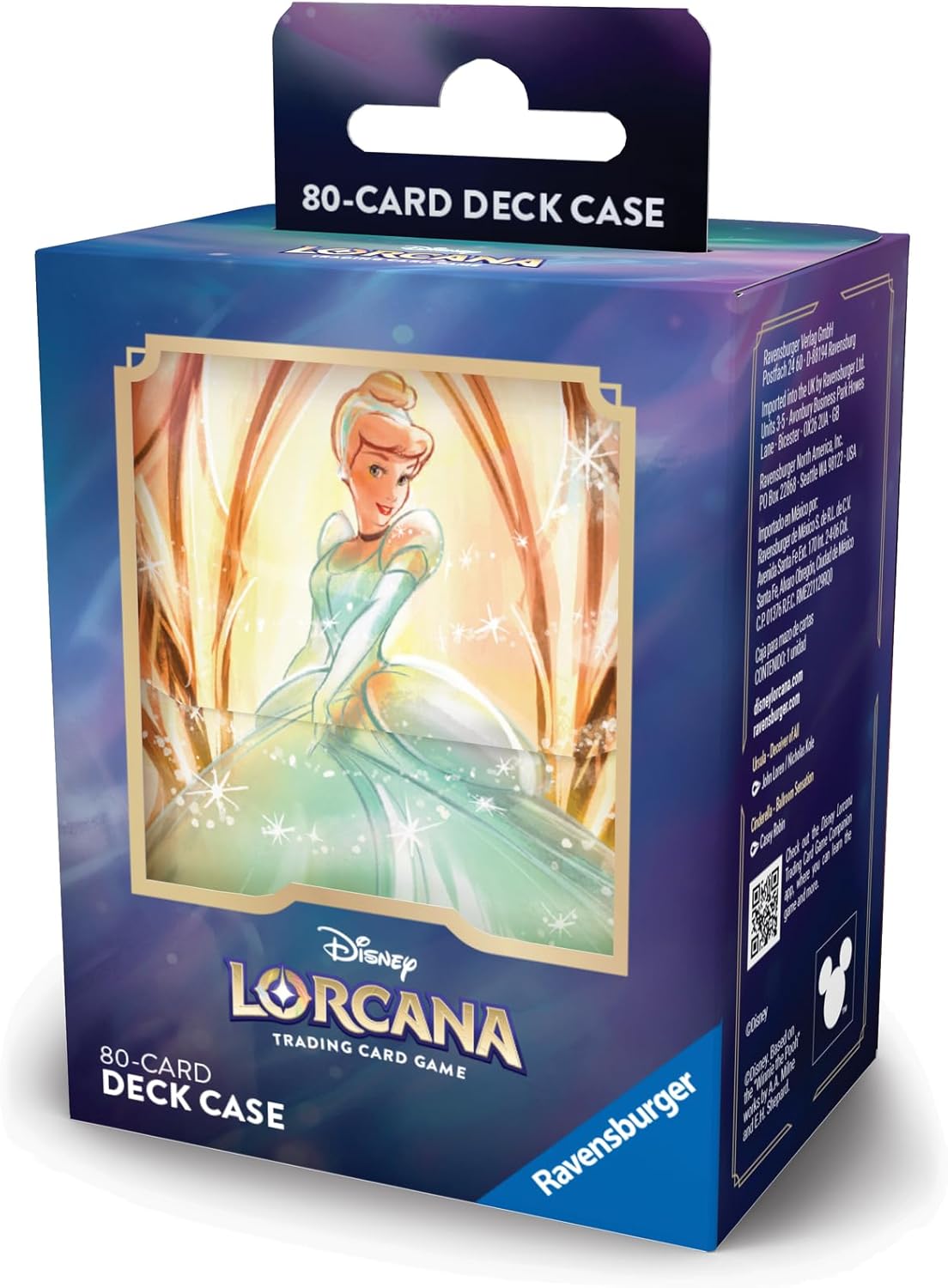 Lorcana Deck Box, Cinderella Ballroom Sensation, 80 Cards