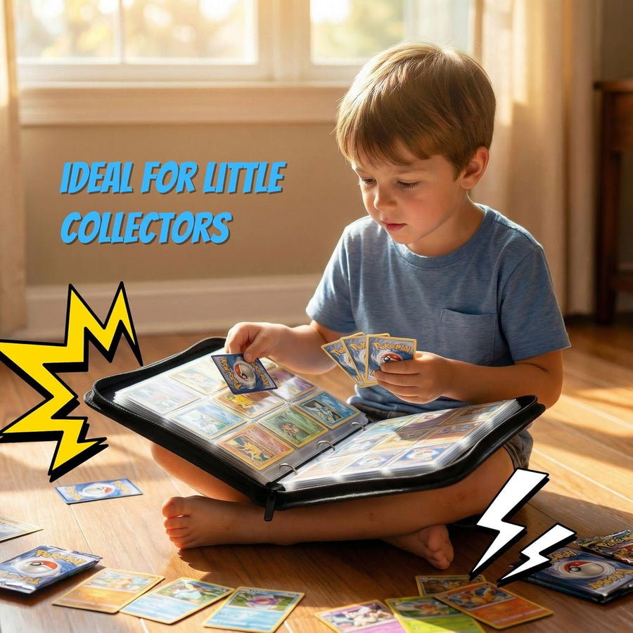 KS SHOP 1080-Pocket Pokemon Card Binder, Zip Album