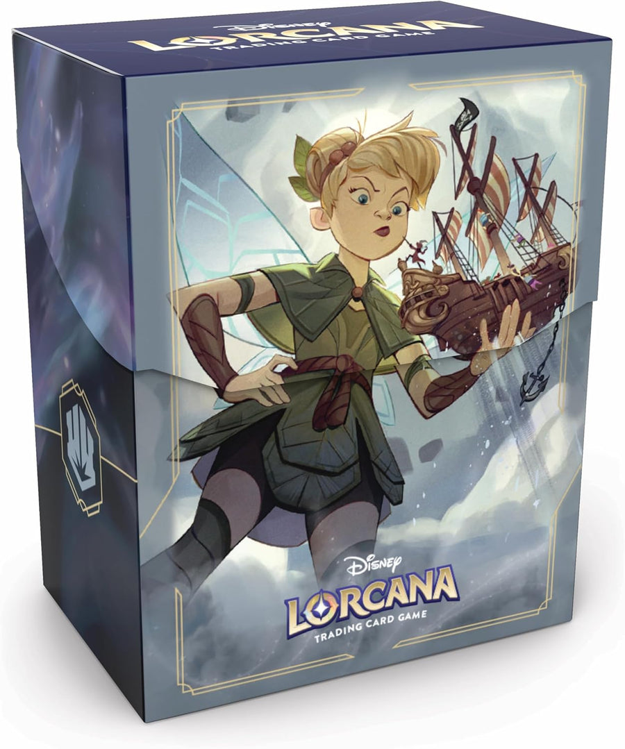 Lorcana Deck Box, Tinker Bell Giant Fairy, Holds 80 Cards