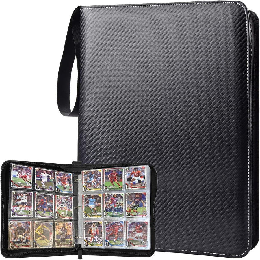 Portable Pokemon Card Binder, 1080 Cards, 60 Sleeves