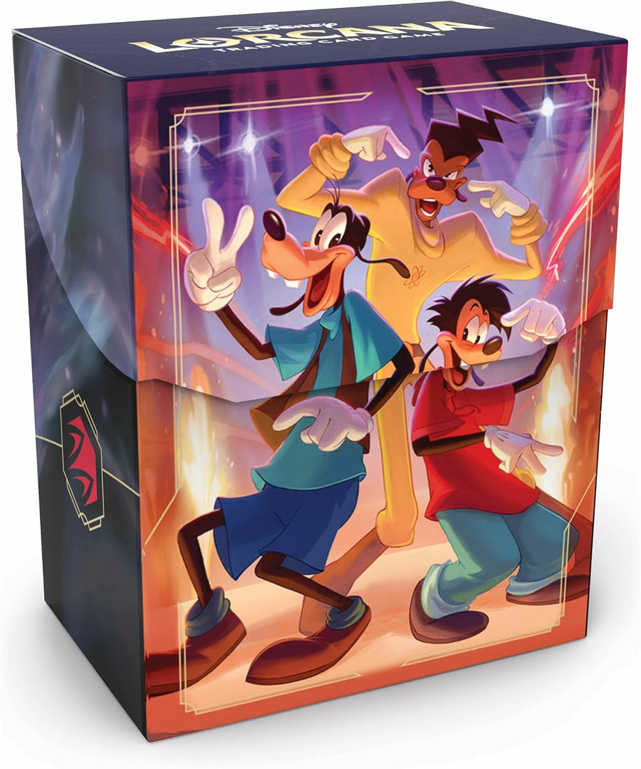 Lorcana Deck Box, I2I Character Art, Holds 80 Sleeved Cards