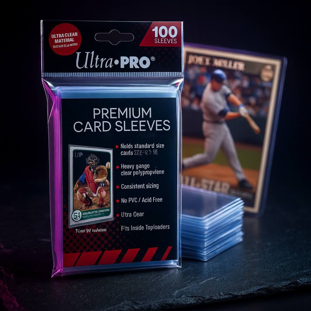 Ultra Pro Premium Clear Standard Card Sleeves 100ct