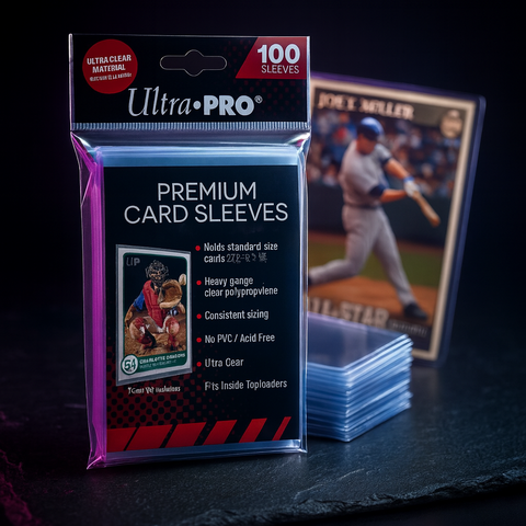 Ultra Pro Premium Clear Standard Card Sleeves 100ct