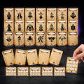 Clip-On Acrylic Initiative Tracker for DM Screen 25 Cards
