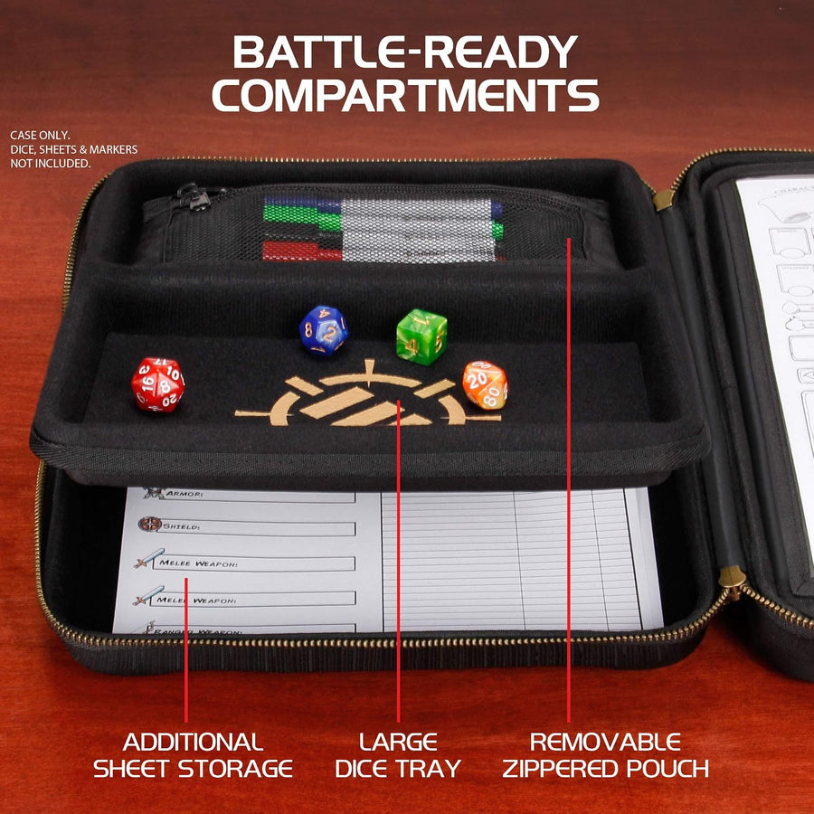 ENHANCE RPG Binder with Miniature Carrying Case Tray