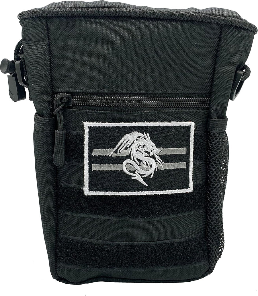 Luck Lab DND Dice Bag, Dragon Patch, Holds 200+ Dice