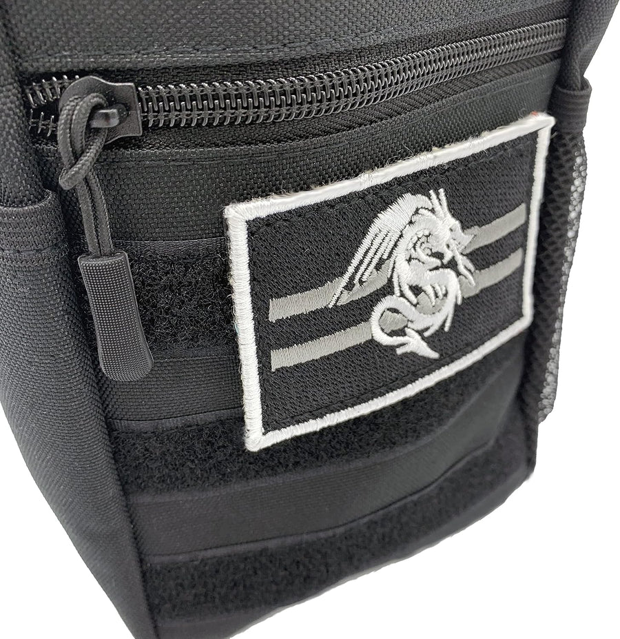 Luck Lab DND Dice Bag, Dragon Patch, Holds 200+ Dice