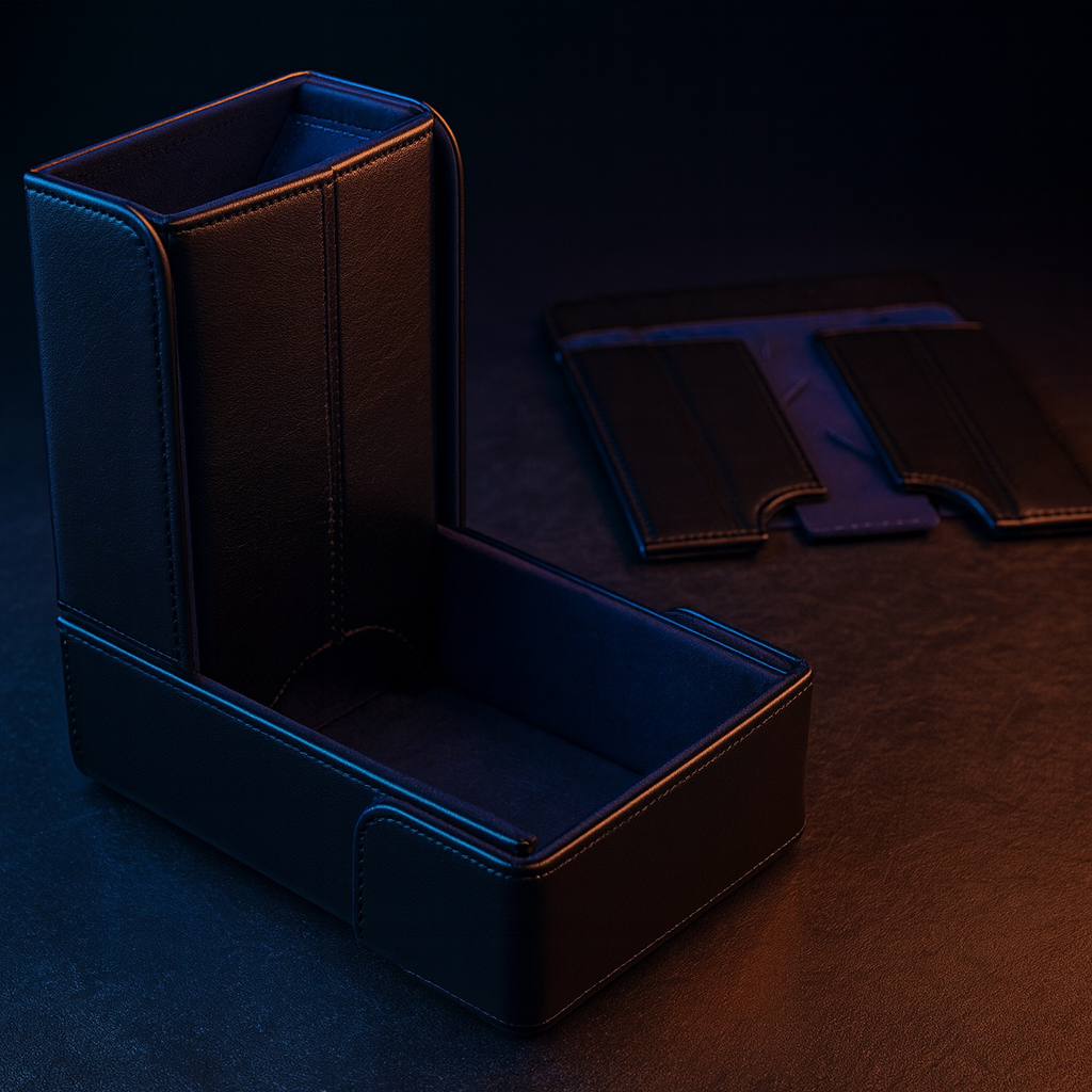 The Keep Compact Magnetic Folding Dice Tower with Tray