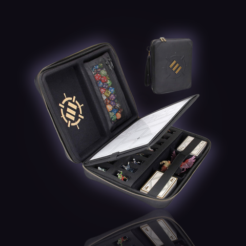 Carpeta ENHANCE para rol con bandeja estuche para miniaturas