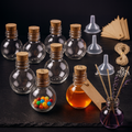 Fantasy Potion Bottles, 12 Pack 50 mL Mini with Corks and Funnels