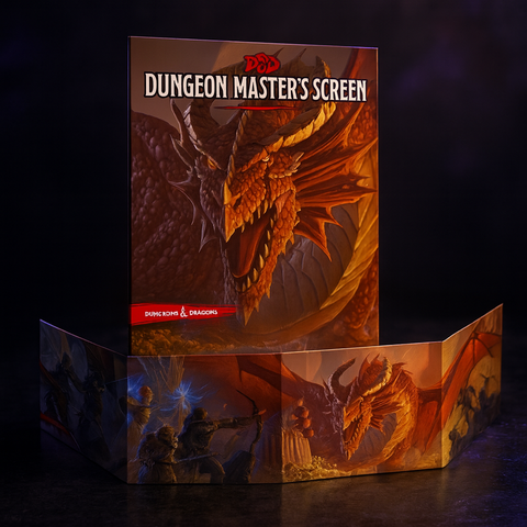 Official D&D Dungeon Master Screen Reference for Beginners