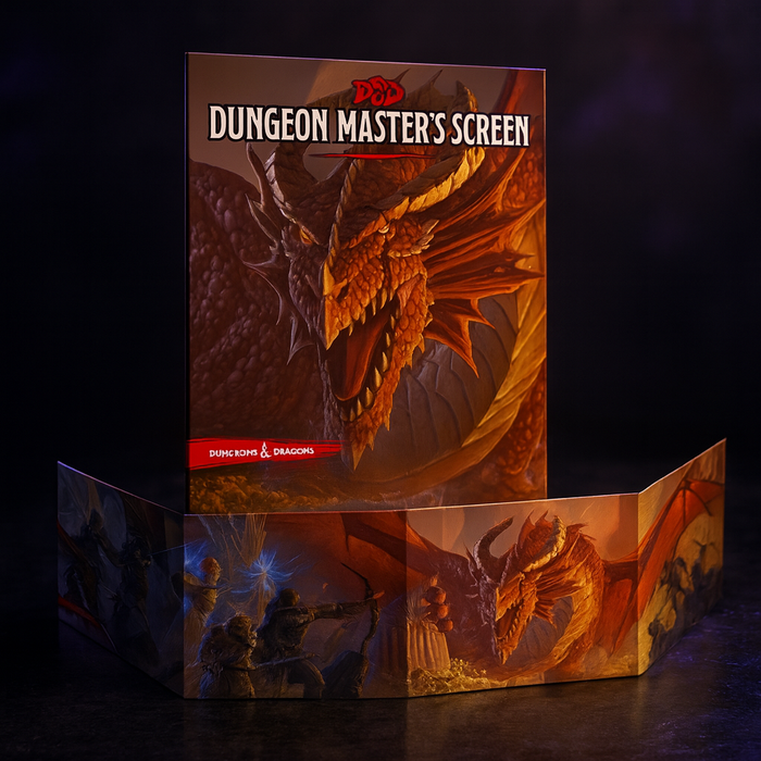 Official D&D Dungeon Master Screen Reference for Beginners