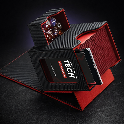 Commander Deck Box with Dice Tray and Card Brick