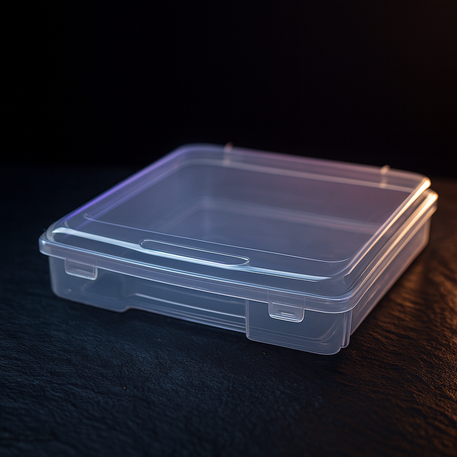 Board Game Storage Containers 2-Pack, Thick Clear, 8.5x11