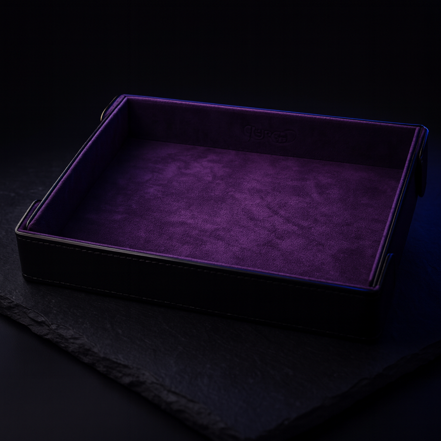 Magnetic folding dice tray, Dice Armory studio style (test)
