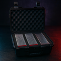 Card Storage Box, Hard Shell Case Holds 100 Graded Cards