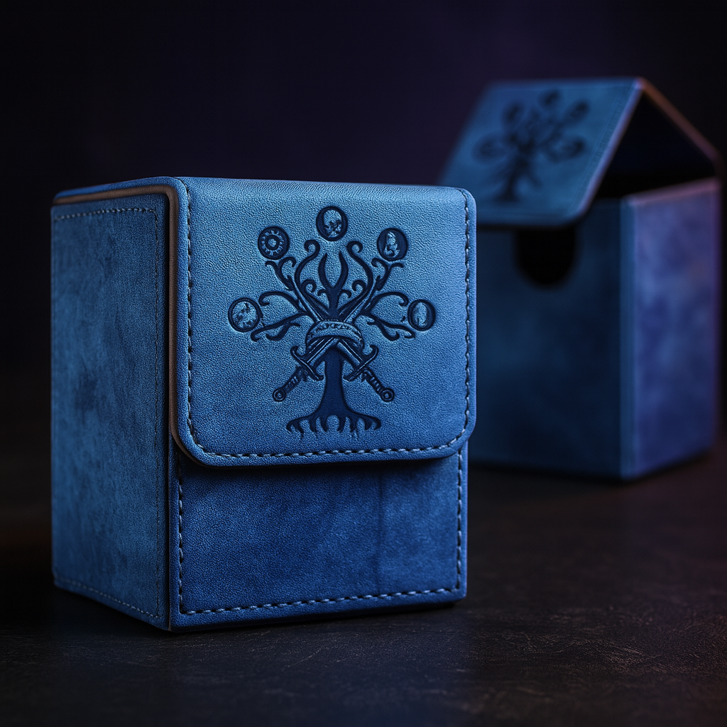 PU Leather Deck Box for MTG Commander Trading Cards